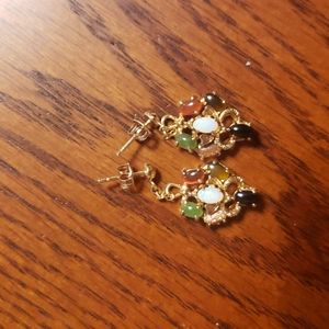 Vintage goldtone earrings